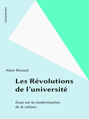 cover image of Les Révolutions de l'université